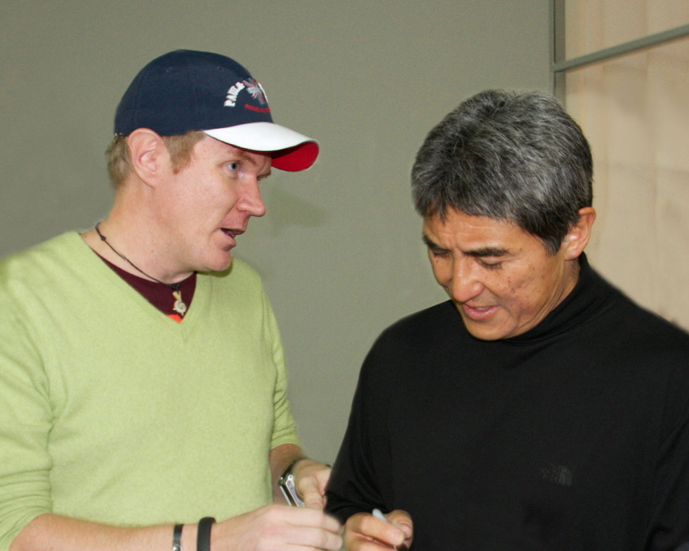 With Guy Kawasaki, former Apple evangelist
