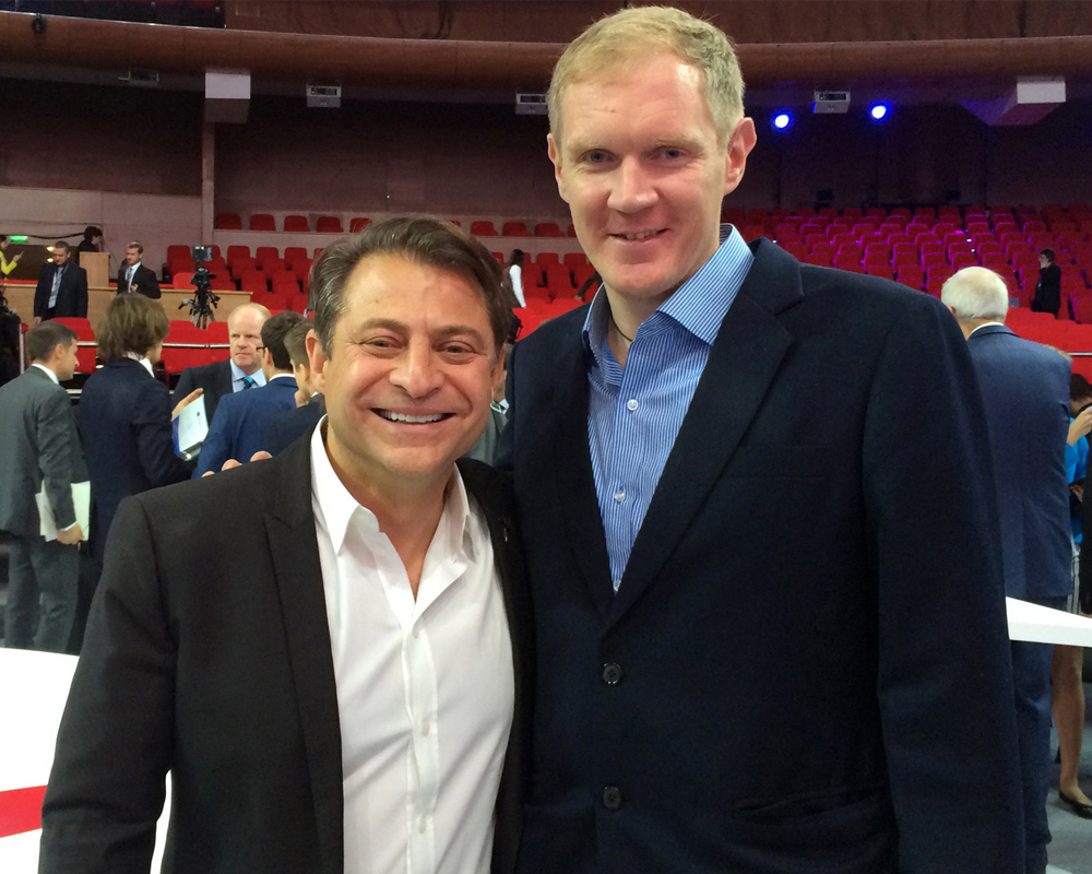 With Peter Diamandis, X-Prize founder